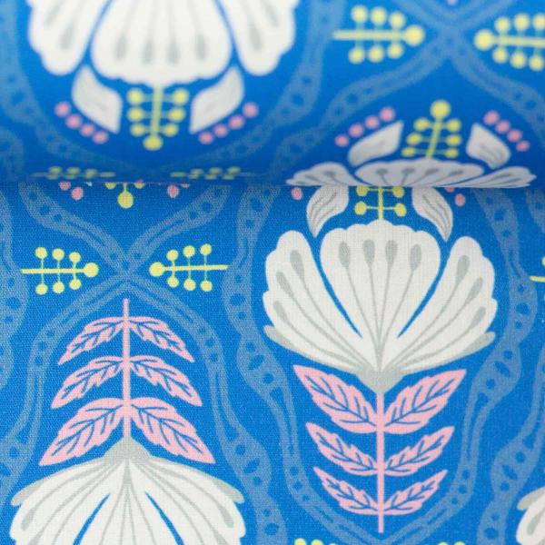 Hibiskus Honeymoon by jolijou - Hibiskus auf Himmelblau